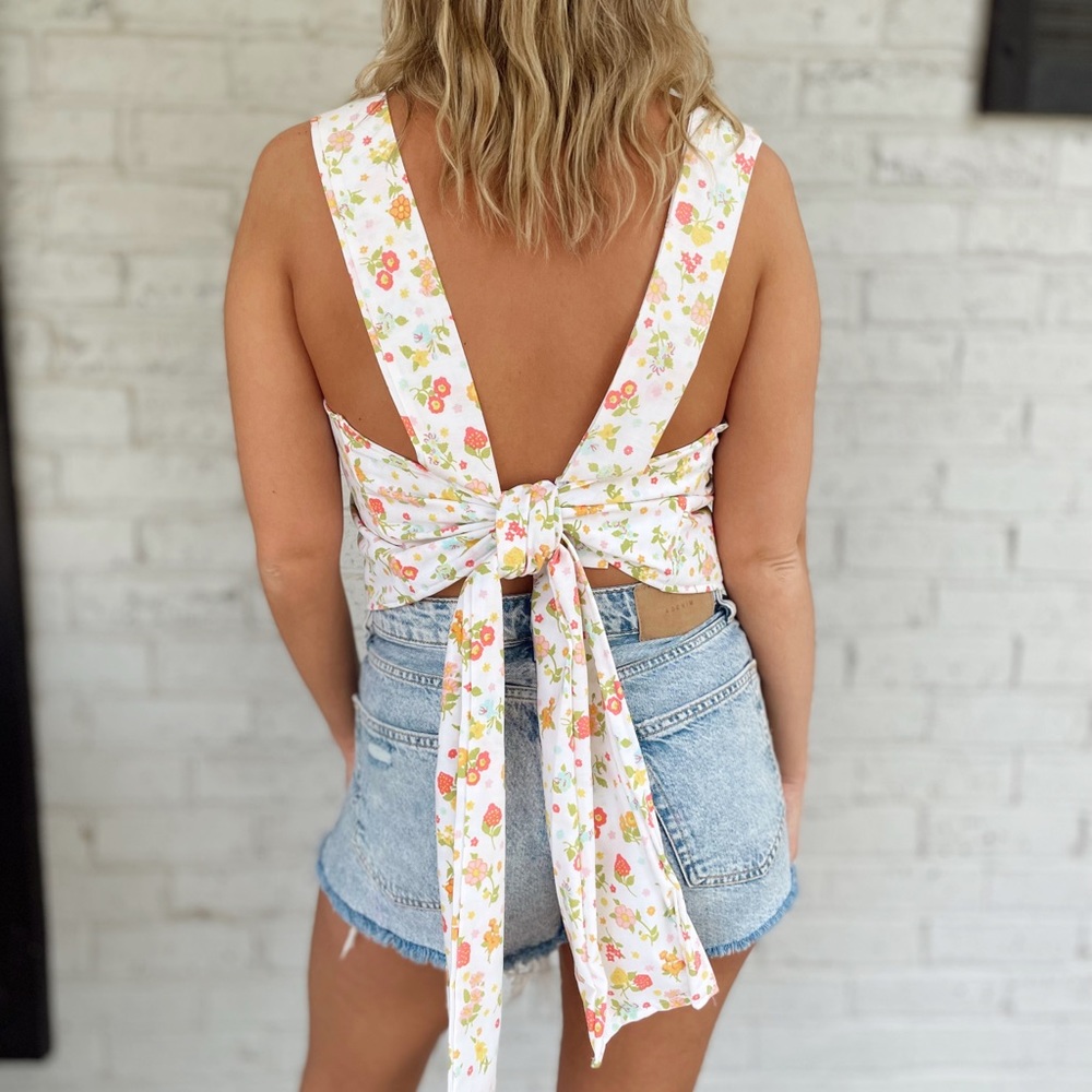 Daisy Halter Top